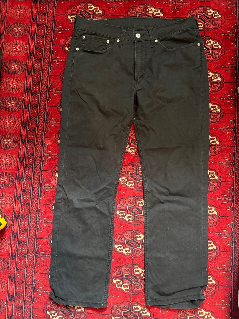 Levi's Men's Black Straight Jeans - Classic Slim Fit 514 34/30 barely worn